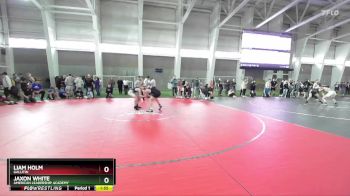 165 lbs Semifinal - Liam Holm, Gallitin vs Jaxon White, American Leadership Academy