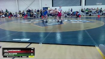 184 lbs Quarterfinal - Joel Martsinovsky, Stevens vs Jack McCusker, Washington & Lee