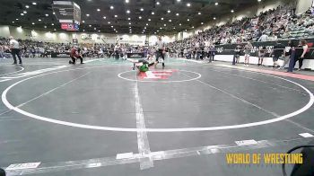 125 lbs Round Of 64 - Adonijah Stanton, Willamina vs Jacob Livingston, Willits Grappling Pack