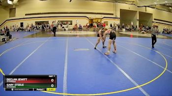 174 lbs Cons. Round 4 - Declan Jewitt, Otterbein vs Gary Steele, Otterbein