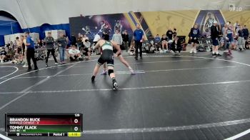 126 lbs Round 6 (8 Team) - Tommy Slack, Lake WC vs Brandon Buck, Nashville Catholic