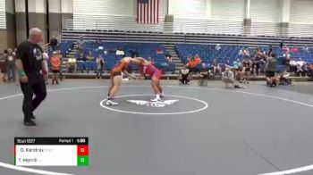 223 lbs Quarterfinal - Devin Kendrex, Marauder Wrestling Club vs Tommy Morrill, Columbus East