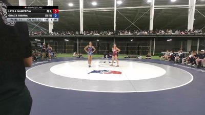 130 lbs Layla Namerow, Pennsylvania Blue vs Grace Sierra, Colorado