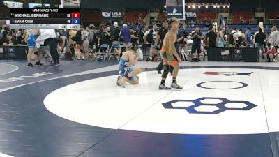 113 lbs Champ. Rd Of 16 - Michael Bernabe, California vs Evan Cies, Pennsylvania