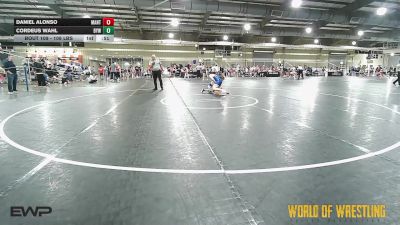 108 lbs Consi Of 16 #1 - DANIEL ALONSO, MANTANONA-TC vs Cordeus Wahl, Bristow Youth Wrestling