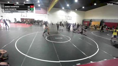 175 lbs Semifinal - Alex Pichette, Portola vs Ehren Thompson, Chaparral High School