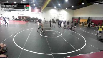 175 lbs Semifinal - Alex Pichette, Portola vs Ehren Thompson, Chaparral High School