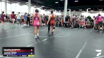 110 lbs Round 1 (6 Team) - Lilliana Massenzio, Cordoba Trained vs Hannah Perro, Revolution Elite