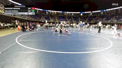 45 lbs Consy 6 - Makenna Dragon, Upper Dublin vs Willow Powell, South Fayette