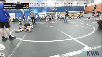 110-120 lbs Rr Rnd 4 - Fernando Sierra, OKC Saints Wrestling vs Drake Breslin, Choctaw Ironman