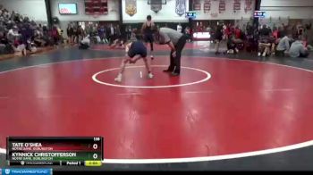 138 lbs Round 2 - Tate O`Shea, Notre Dame, Burlington vs Kynnick Christofferson, Notre Dame, Burlington