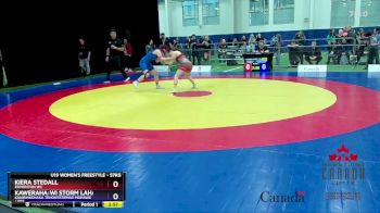 57kg Champ. Round 1 - Kiera Stedall, Edmonton WC vs Kaweraha:wi Storm Lahache, Kanieinkehaka Tehontatienas Mohawk / HBS