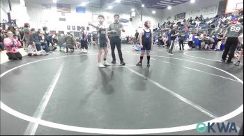 110 lbs Round Of 16 - Emmett Keasling, Newcastle Youth Wrestling vs Gunnar Hoskins, Norman Grappling Club