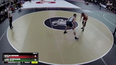 Quarterfinal - Luke Shoemaker, Central Valley vs Gatlin Reimers, Palmer