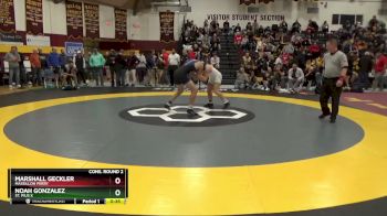 157 lbs Cons. Round 2 - Marshall Geckler, Massillon Perry vs Noah Gonzalez, St. Pius X