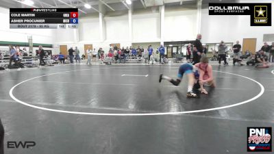 95 kg Rr Rnd 3 - Cole Martin, Greater Heights Wrestling vs Asher Procunier, Michigan Premier WC