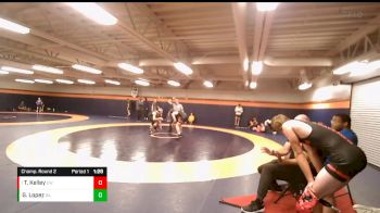 144 lbs Champ. Round 2 - Tege Kelley, Edge Wrestling vs George Lopez, Riverton Wolf Pack