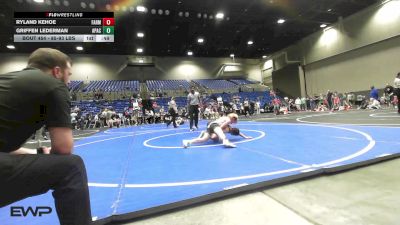 85-93 lbs Consolation - Ryland Kehoe, Farmington vs Griffen Lederman, Apache Wrestling Club