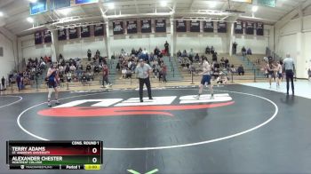 149 lbs Cons. Round 1 - Terry Adams, St. Andrews University vs Alexander Chester, Montreat College