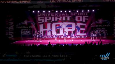 Greensboro All Star Cheerleading - Diamond Elite [2023 L6 Senior - XSmall Day 1] 2023 US Spirit of Hope Grand Nationals