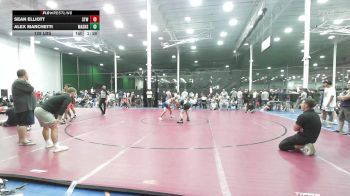 128 lbs Rr Rnd 1 - Sean Elliott, Shore Thing - HSC vs Alex Marchetti, Mat Assassins Red - HSC