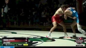 133 lbs Finals (2 Team) - Trebor Moreno, Texas Boys vs Tag Ensey, Oklahoma Boys