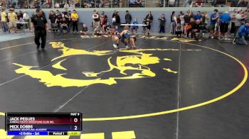 97 lbs Quarterfinal - Mick Dobbs, Interior Grappling Academy vs Jack Pegues, Juneau Youth Wrestling Club Inc.