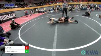 105 lbs Semifinal - Owen Krafft, F-5 Grappling vs Juliette Abolhosn, Deer Creek Wrestling Club