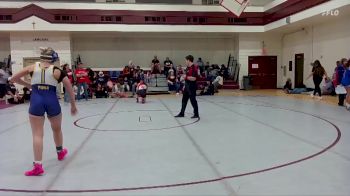 126 lbs Cons. Semi - Josie Mceuen, Pima High School vs Nydia Burquez, Tucson Magnet