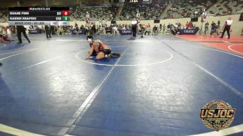 90 lbs 3rd Place - Duane Finn, ICEFIGHTER U vs Kaiden Knapski, Kingfisher YellowJackets