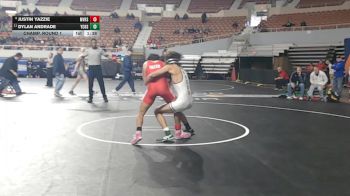 140-D4 Champ. Round 1 - Dylan Andrade, Yuma Catholic High School vs Justin Yazzie, Monument Valley High School