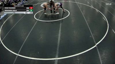 138 lbs Finals (8 Team) - Austin Mayfield, Burwell vs Landon Shoemaker, Central Valley