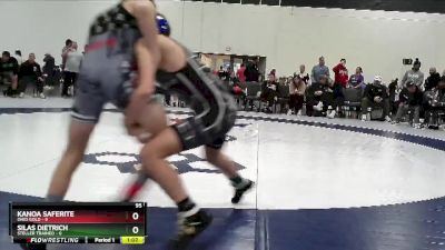 95 lbs Quarterfinals (8 Team) - Kanoa Saferite, Ohio Gold vs Silas Dietrich, Steller Trained