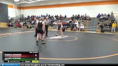 J-7 lbs Quarterfinal - Thomas Sowards, Assumption Rising Knights vs Hayden Albaugh, Wrath