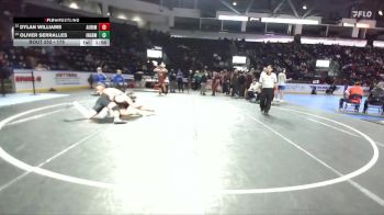 175 lbs Champ. Round 1 - Oliver Serralles, Ingraham vs Dylan Williams, Auburn Riverside