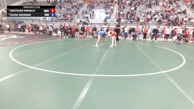 72 kg Quarters - Gretchen Donally, Colorado Mesa Wrestling Club vs Olivia Georges, CORDOBATRAINED