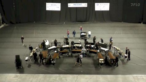 Kiski Area HS "Leechburg PA" at 2025 WGI Perc/Winds Mideast Power Regional