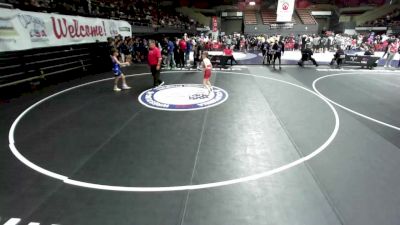 75 lbs Hunter Gonsalves, SJWA - San Joaquin Wrestling Association vs Matthew Hunt, OCWA - Orange County Wrestling Association