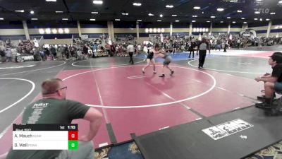 137 lbs Round Of 16 - Aiden Mauch, Sunkids vs Derek Wall, Poway Elite