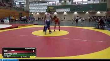 160 lbs Cons. Round 2 - Porfirio Nino, Otay Ranch vs Alex Cosme, Vista