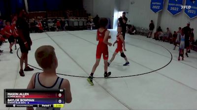 63 lbs Finals (2 Team) - Mason Allen, Illinois Boys vs Baylor Bowman, Kansas Blue Boys