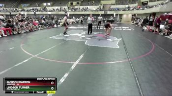 160 lbs Finals (8 Team) - Lindson Turner, Stillwater vs Jackson Barron, Shakopee