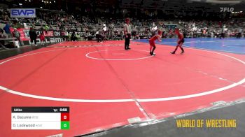 52 lbs Round Of 16 - Kainoa Gacuma, Reign vs Dylan Lockwood, Heat