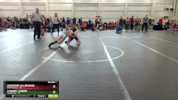 96 lbs Round 2 (6 Team) - Jackson Allemang, South Hills vs Corbin Leiker, Jacket WC