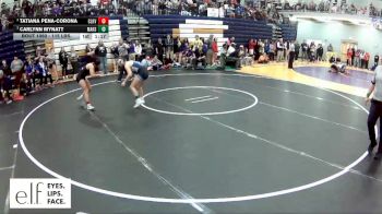 115 lbs. Semifinal - Carlynn Mynatt, Marshfield vs Tatiana Pena-corona, Clarksville