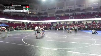 190 lbs Cons. Round 3 - Wyatt Nelson, Kuna vs Isaac Swartz, Timberline