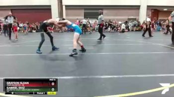 91 lbs Round 1 - Grayson Sloan, Team Palmetto vs Gabriel Diaz, Palmetto State Wrestling Academy