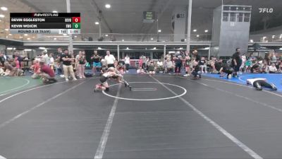 84 lbs Round 3 (6 Team) - Devin Eggleston, Revival Riddlers vs Kevin Wojcik, Empire WC