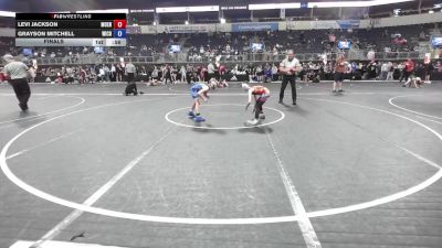 72 lbs Final - Levi Jackson, Moen Wrestling Academy vs Grayson Mitchell, Wichita Wrestling Club