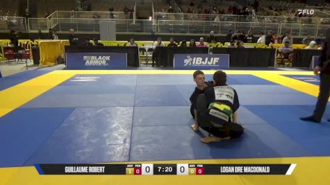 Logan Dre MacDonald vs Guillaume Robert 2025 Pan Jiu Jitsu IBJJF Championship